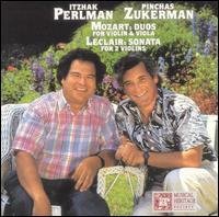 Perlman/Zukerman/Mozart: Duo Sonatas For Violin & Viola; Itzhak Per